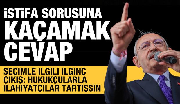 CHP'de kritik toplantılar öncesi Kılıçdaroğlu'ndan istifa sorusuna yanıt