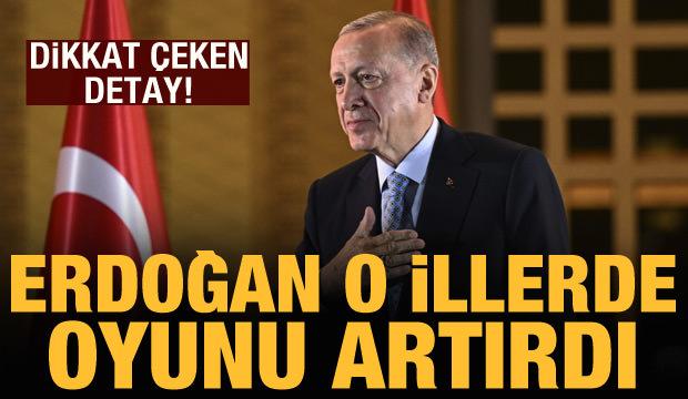 Cumhurbaşkanı Erdoğan, liderlerin memleketlerinde oylarını artırdı
