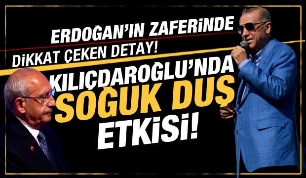 Cumhurbaşkanı Erdoğan'ın seçim zaferinde dikkat çeken detay! Kılıçdaroğlu'na soğuk duş!