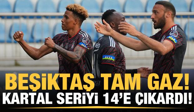 Beşiktaş tam gaz! Kartal seriyi 14'e çıkardı