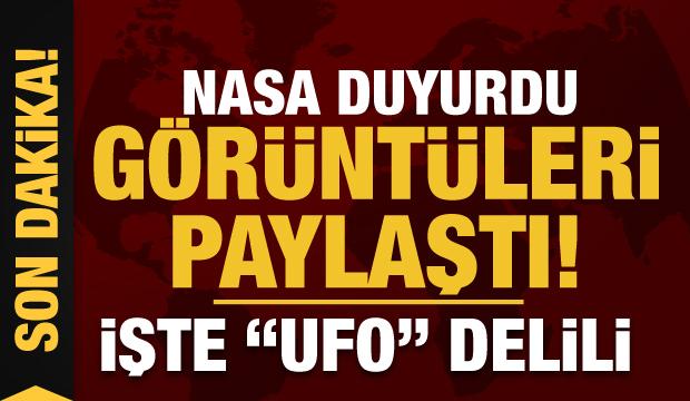Kritik toplantı sona erdi: NASA, UFO görüntülerini paylaştı