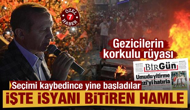 Seçimi kaybedince yine başladılar! İşte Erdoğan'ın Gezi Kalkışması'nı bitiren hamlesi