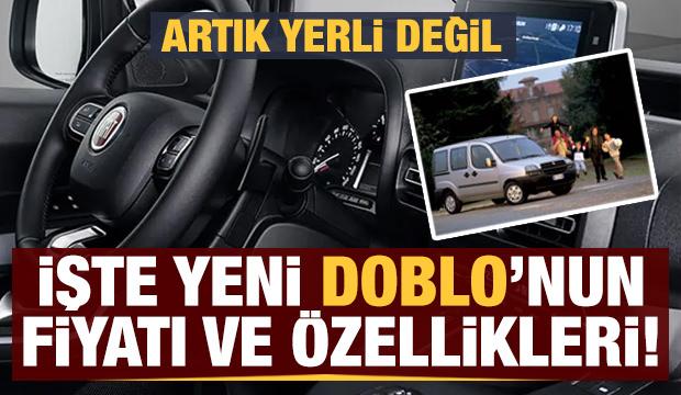 Artık yerli değil! Yeni Fiat Doblo Türkiye'de: İşte fiyatı ve özellikleri