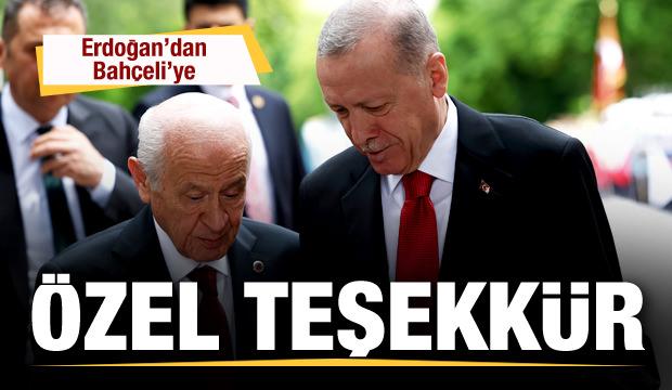 Erdoğan'dan, Bahçeli'ye teşekkür, yeni Meclis Başkanı Kurtulmuş'a tebrik telefonu
