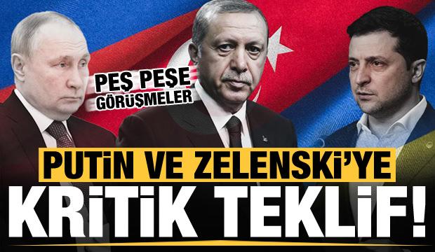 Son dakika: Erdoğan'da peş peşe görüşmeler! Zelenski ve Putin'e kritik teklif...