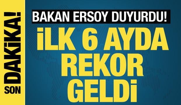 Turizm geliri ilk 6 ayda rekor kırdı! 26 milyar dolara yaklaştı