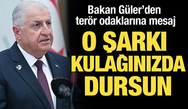 Bakan Güler'den terör odaklarına mesaj: O şarkı kulağınızda dursun!