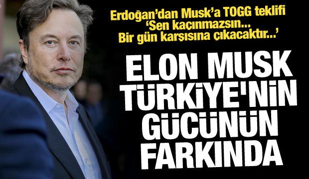 Erdoğan'dan Elon Musk'a TOGG teklifi: 'Sen kaçınmazsın... Gel rekabet et'