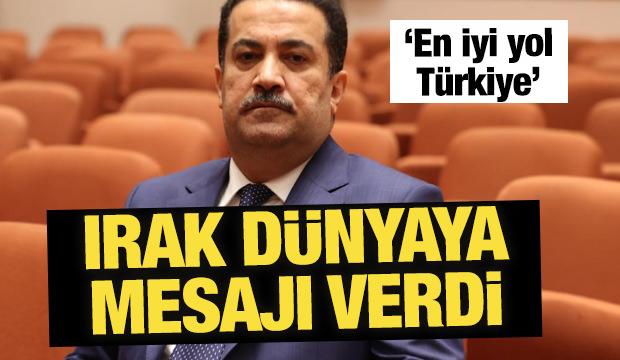 Irak dünyaya mesajı verdi: En iyi yol Türkiye