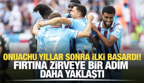 Trabzonspor, Pendikspor'u eli boş gönderdi