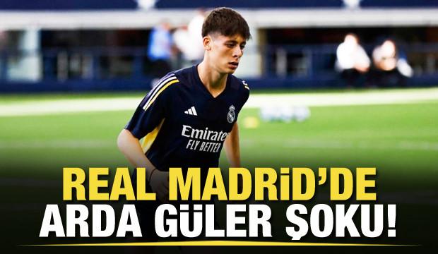 Real Madrid'de Arda Güler şoku!