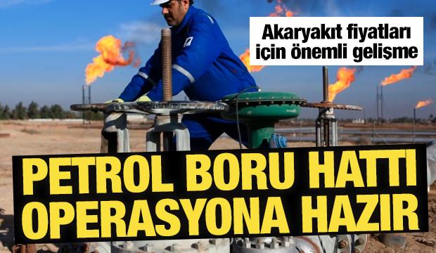 Akaryakıt fiyatları için önemli gelişme: Irak-Türkiye Petrol Boru Hattı operasyona hazır
