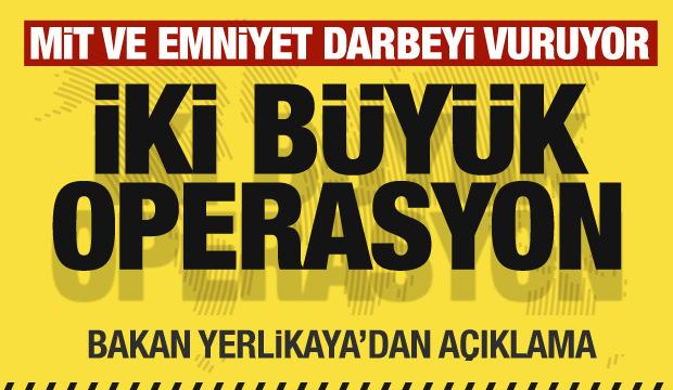 Tüm Türkiye'de çifte operasyon! MİT ve Emniyet darbeyi vuruyor