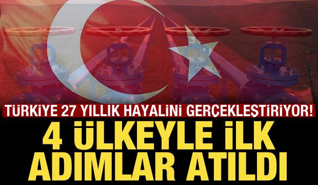 Türkiye, 27 yıllık hayalini gerçekleştiriyor: Dört ülkeyle ilk adımlar atıldı
