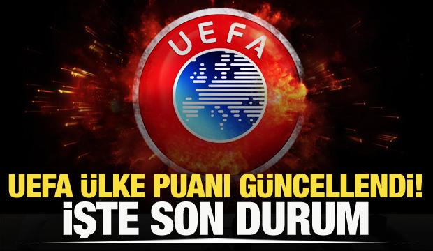 UEFA ülke puanı güncellendi! İşte güncel durum