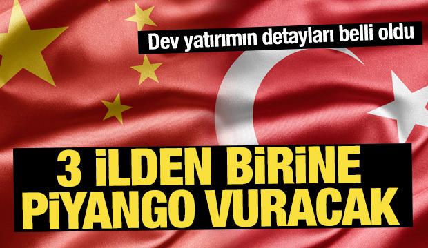3 ilden birine piyango vuracak! Çin devinden 1,6 milyar dolarlık Türkiye kararı