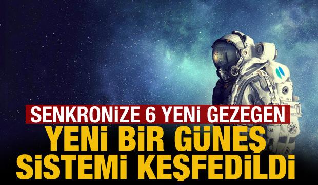 6 gezegenin senkronize hareket ettiği bir güneş sistemi keşfedildi