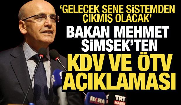 Bakan Şimşek'ten ÖTV ve KDV açıklaması: Artış olmayacak