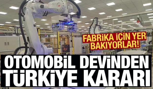 Çinli otomobil devinden Türkiye kararı: Fabrika için yer bakıyorlar