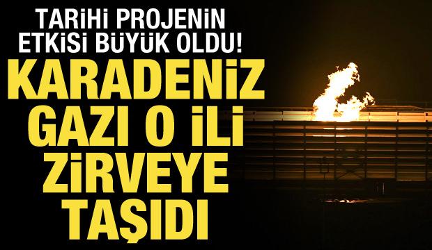 Doğal gaz üretiminde Zonguldak ilk sıraya yükseldi