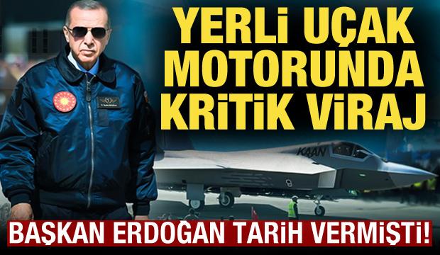 Erdoğan tarih vermişti! Yerli uçak motorunda kritik viraj
