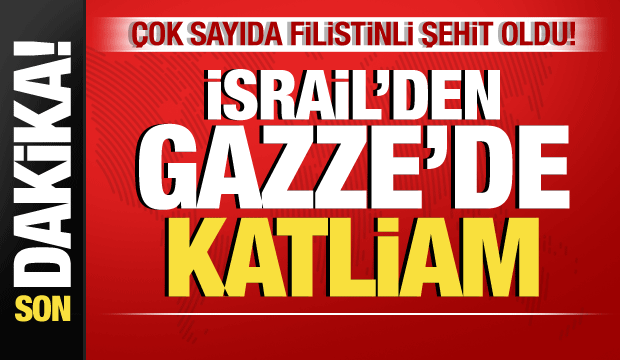 İsrail-Filistin savaşı: İsrail'den Gazze'de katliam! Çok sayıda ölü ve yaralı var