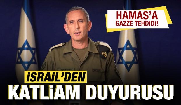 İsrail'den son dakika savaş açıklaması! Hamas'a Gazze tehdidi!