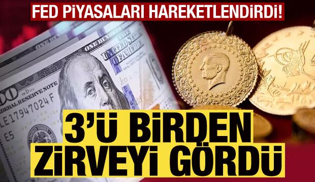 Piyasalarda 3'lü rekor! Yükselişleri durdurulamıyor