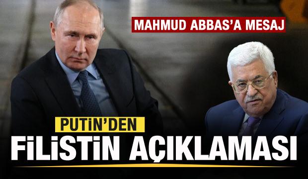  Putin'den Filistin açıklaması! Mahmud Abbas'a mesaj