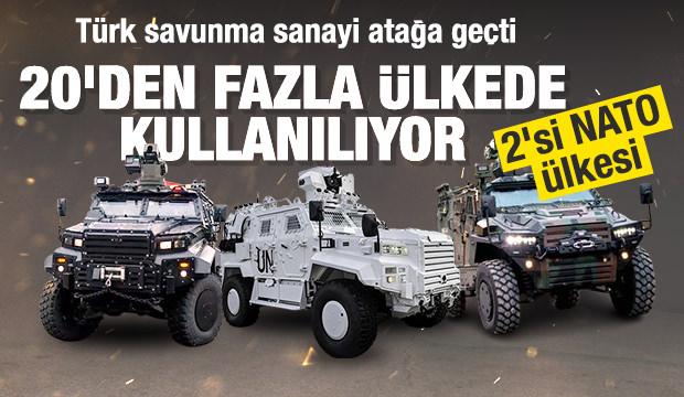 Türk savunma sanayi atağa geçti: 20'den fazla ülkede kullanılıyor