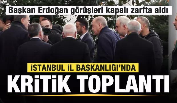 İstanbul'da kritik toplantı! Başkan Erdoğan da katıldı! &Ouml;mer &Ccedil;elik'ten a&ccedil;ıklama!