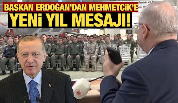 Başkan Erdoğan'dan Mehmetçik'e yeni yıl tebriği!