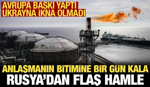 Rusya, Avrupa'ya gönderilen gaz miktarını düşürdü