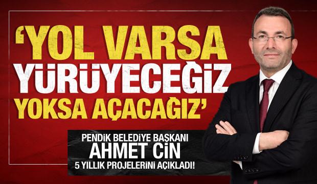 Başkan Ahmet Cin, Pendik için 5 yıllık projeleri tanıttı