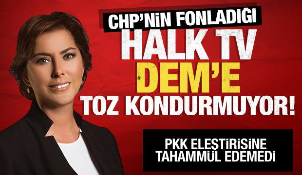 CHP'nin fonladığı Halk TV, DEM'e toz kondurmuyor