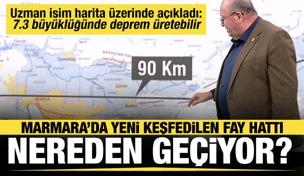 Marmara'da yeni keşfedilen fay hattı nereden geçiyor? Prof. Dr. Şükrü Ersoy açıkladı