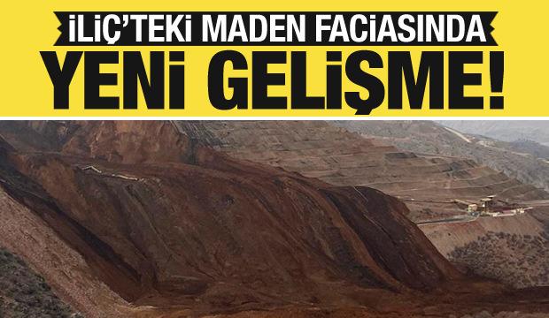 Erzincan'da maden sahasındaki toprak kaymasında yeni gelişme