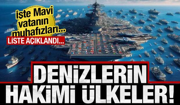 Ülkelere göre denizaltı filo gücü... İşte Türkiye'nin denizaltı sayısı!