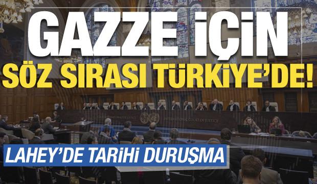 Uluslararası Adalet Divanı'nda söz sırası Türkiye'de!