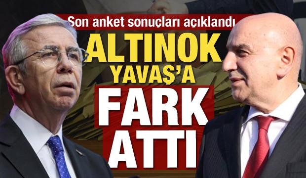 Ankara için son anket sonuçları açıklandı! Turgut Altınok Mansur Yavaş'a fark attı
