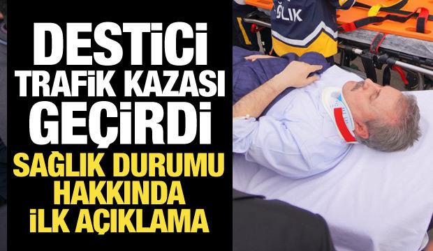 Son dakika: Mustafa Destici trafik kazası geçirdi