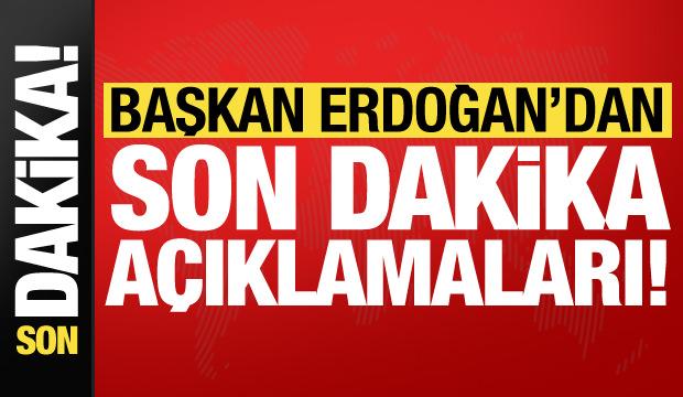 Son dakika: Başkan Erdoğan'dan İstanbullulara müjdeyi verdi!