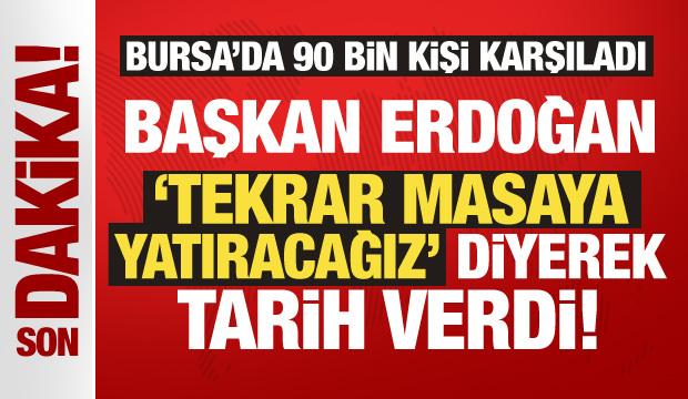 Erdoğan'dan son dakika emekli maaşı açıklaması: Masaya yatıracağız!