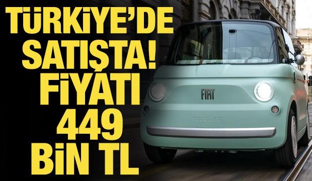 Fiat Topolino Türkiye’de 449 bin TL’den satışa çıktı! İşte özellikleri...