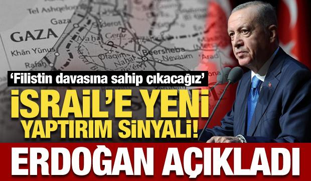 Son Dakika.... Erdoğan açıkladı: İsrail'e yeni yaptırım sinyali!