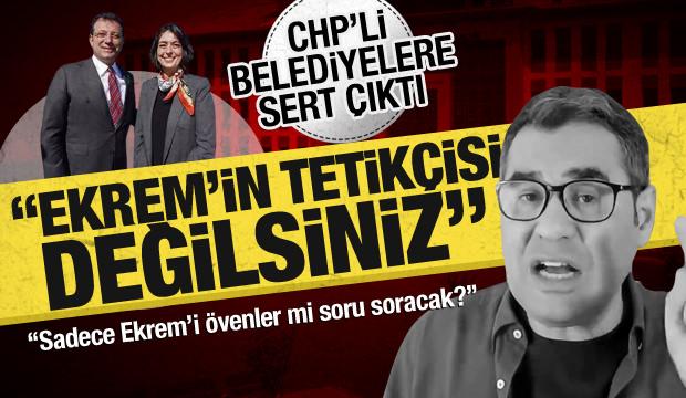 Aysever'den CHP'li belediye başkanlarına: Ekrem'in tetikçisi olamazsınız