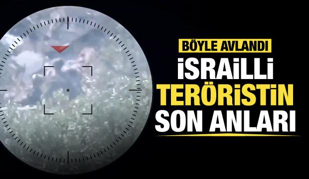 Keskin nişancı Gazze'de işgalci İsrail askerini böyle öldürdü