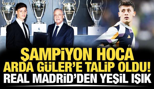 Şampiyon hoca Arda Güler'e talip oldu! Real Madrid de sıcak bakıyor