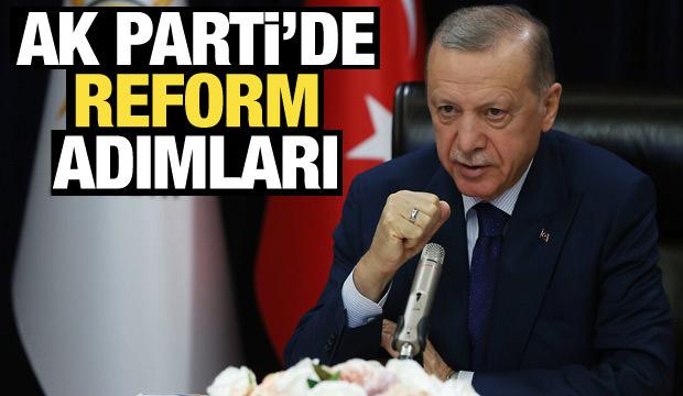 AK Parti'de reform adımları