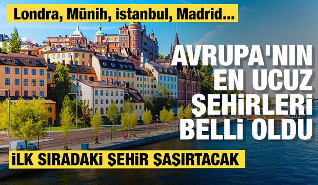 Avrupa'nın 42 büyükşehrinde en pahalı ve en ucuz şehirler: Türkiye'den de bir il var...